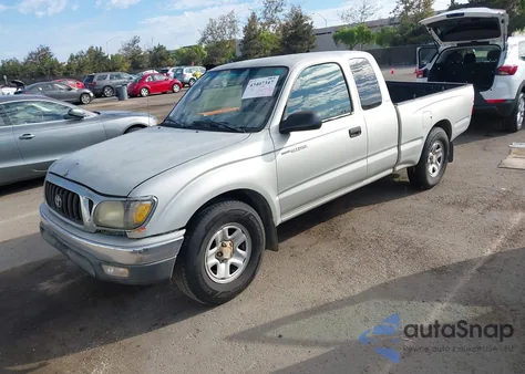2004 Toyota Tacoma z USA, uszkodzony, nr VIN 5TEVL52N94Z406996
